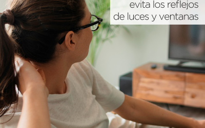 CONSEJOS PARA VER LA TV: CÓMO EVITAR LOS REFLEJOS.